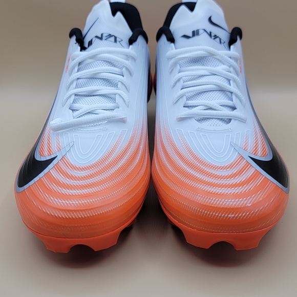 Nike Vapor Speed 3 TB Men\'s Football Cleats Size 13.5 White Orange HM8849-104 main image 8